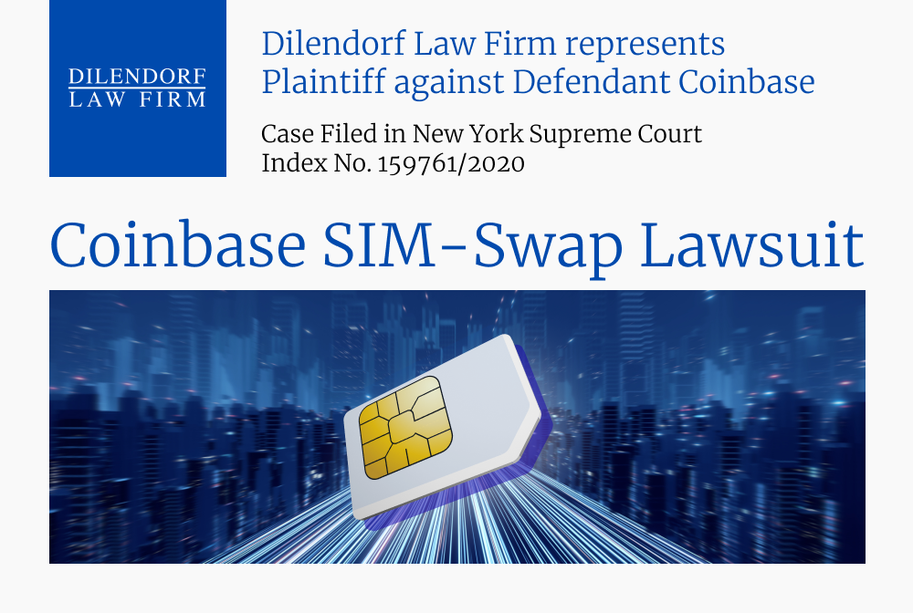 Coinbase SIM-swap Lawsuit