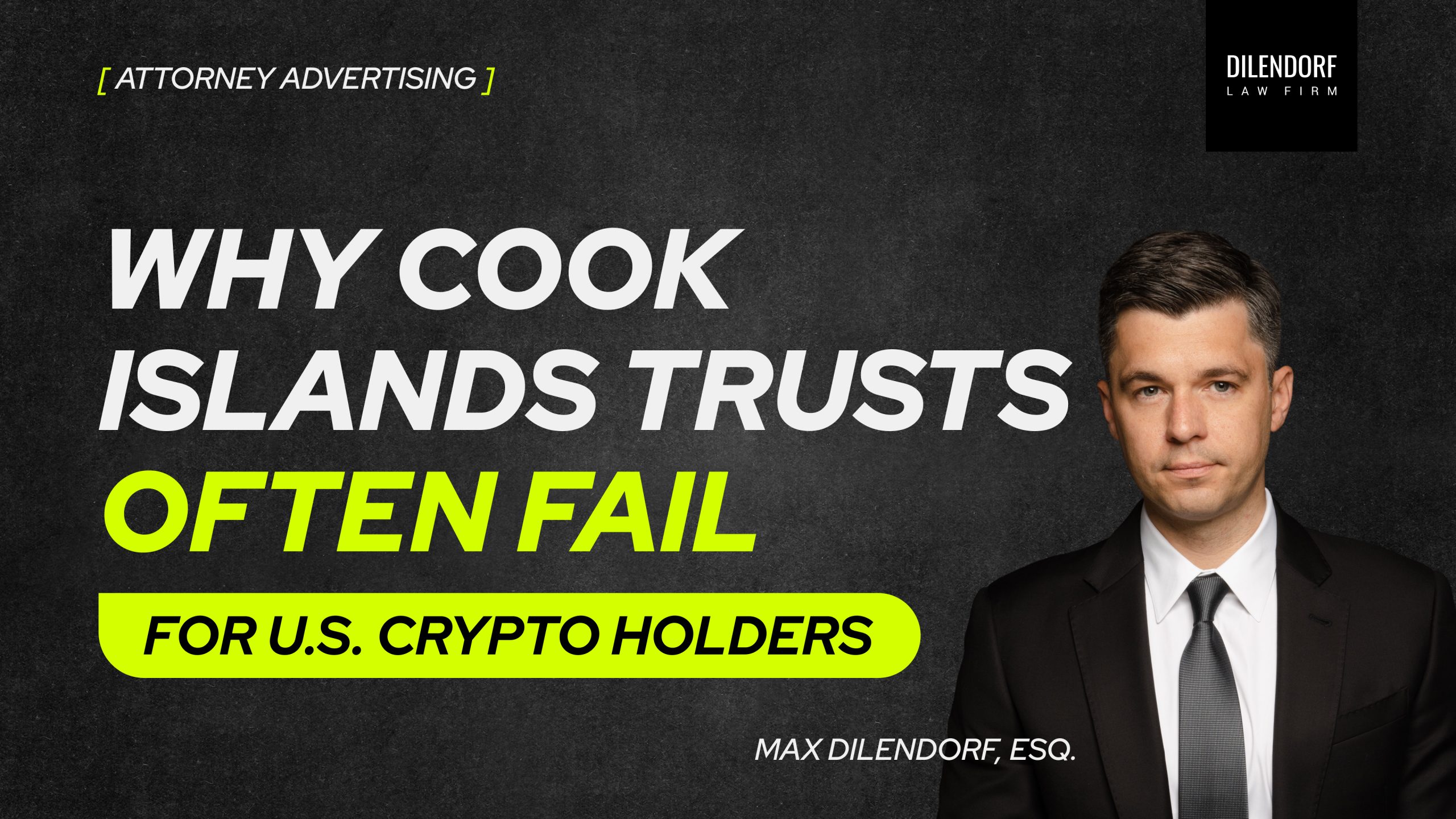 Crypto and Cook Islands Trusts: Attorney Perspective