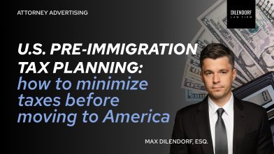 U.S. Pre-Immigration Tax Planning