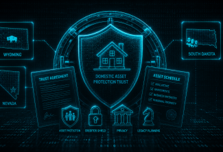 Domestic Asset Protection Trusts (Wyoming, Nevada, South Dakota)