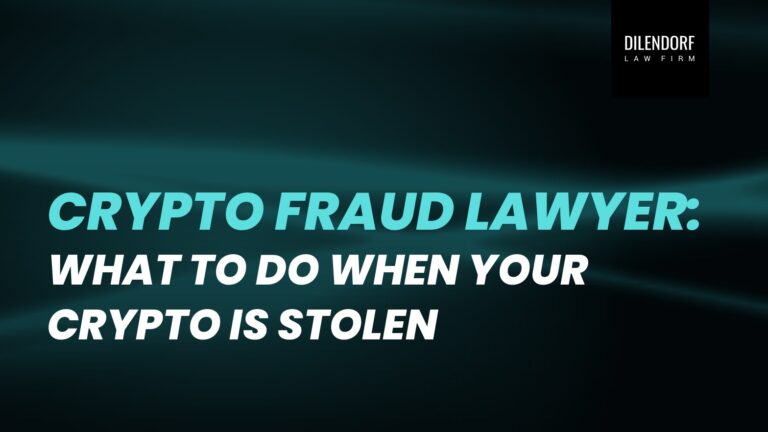 Crypto Fraud Lawyer: What to Do When Your Crypto Is Stolen