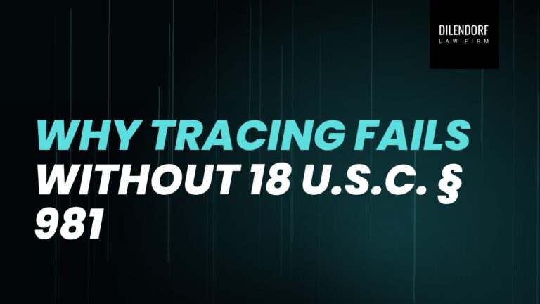 Why Tracing Fails Without 18 U.S.C. § 981