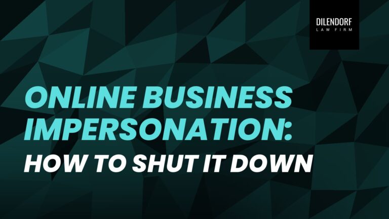 Online Business Impersonation: How to Shut It Down
